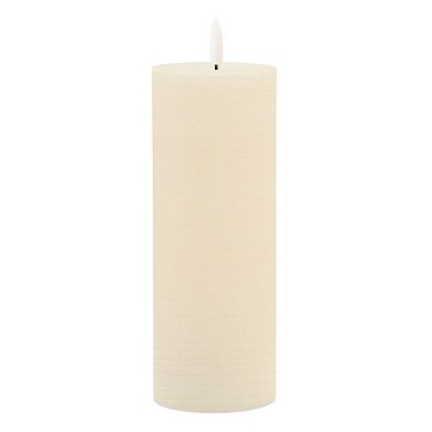 Flameless LED Pillar Candles Set of 2, Remote Controlled for Mantel, Table, or Holiday Decor