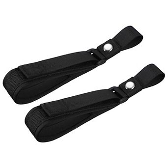 2 pc Short Dog Leash with Lockable Hook,Adjustable