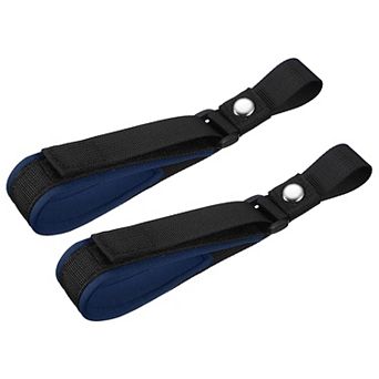 2 pc Short Dog Leash with Lockable Hook,Adjustable