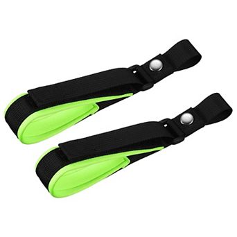 2 pc Short Dog Leash with Lockable Hook,Adjustable
