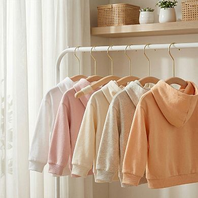 2 Pack Wood Non-Slip Hangers Durable 360-degree Space Saving Clothes Hangers for Clothing