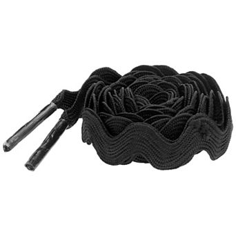 Women's Flat S-Shaped Versatile Solid Gradient Shoelaces for Sneakers 1 Pair 47.2"