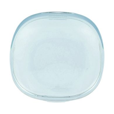 Portable Transparent Square-Round Retainer Case Braces Box1 Pc