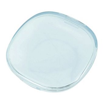 Portable Transparent Square-Round Retainer Case Braces Box 1 pc