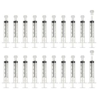 20 pc Plastic Syringes for Liquid Pet Feeding No Needle for Small Animal