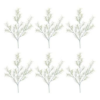 Set of 6 Rosemary Sprays for Vases, Centerpieces, Home Decor and Floral Arrangements