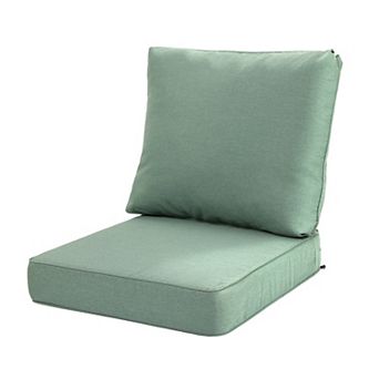 Aoodor 24 x 26 Inch Outdoor Seat Cushion, Water-Resistant & Fade Resistant Deep Seat