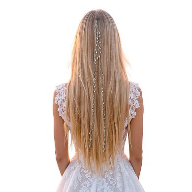 21.26" Sequins Braided Hair Chain for Women 1 Pc