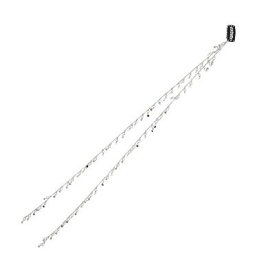 21.26" Sequins Braided Hair Chain for Women 1 Pc