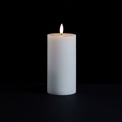 Flameless Pillar Candles Set with Remote, FIA Wick Flickering Light for Indoor Table Display