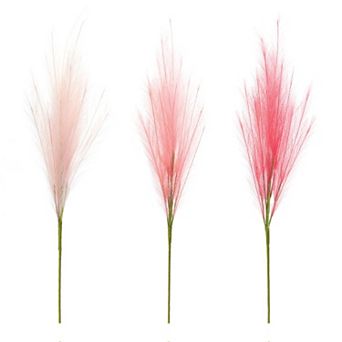 Set of 3 Plume Sprays for Living Room, Entryway, and Decorative Displays