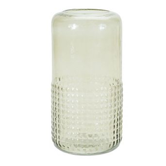 Glass Candle Holder for Table, Mantel, Living Room, or Bedroom