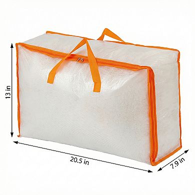 Clothes Storage, Foldable Storage Bags with Handles, Moving Bags for Organizing Bedroom, Clothing