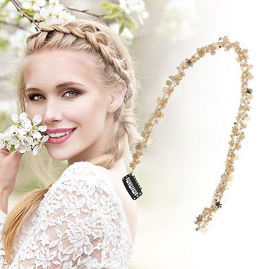 21.26" Palm Braided Hair Chain for Women 1 Pc