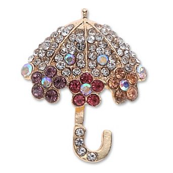 0.96"x1.22" Umbrella Phone Case Decoration 1 pc Rose Gold Tone NO SIZE