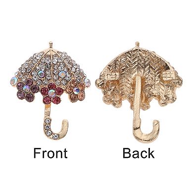 0.96"x1.22" Umbrella Phone Case Decoration 1 Pc Rose Gold Tone NO SIZE