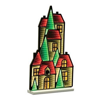 Infinity Light Winter Village House Plug-In Decoration for Mantels and Tabletops