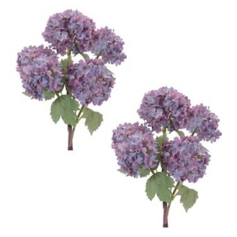 Set of 2 Hydrangea Floral Sprays for Vases, Wreaths, Garlands, and Centerpieces