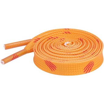 Flat Shoe Laces Scratch Pattern Colored Print Sneakers Shoelaces for Sneakers 1 Pair 55.1"