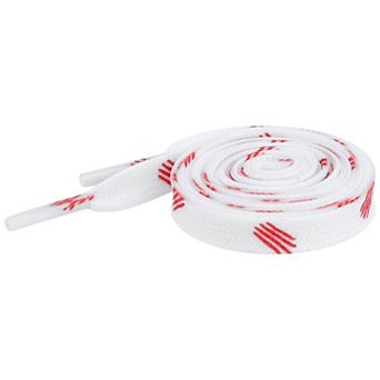 Flat Shoe Laces Scratch Pattern Colored Print Sneakers Shoelaces for Sneakers 1 Pair 55.1"