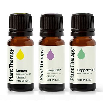 Plant Therapy Lemon, Lavender and Peppermint Essential Oil Set