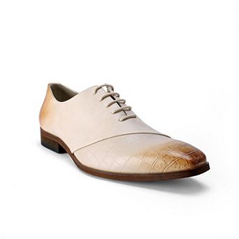 Men's Crocodile Print Oxford Business Shoes Pointed Toe Dress Shoes