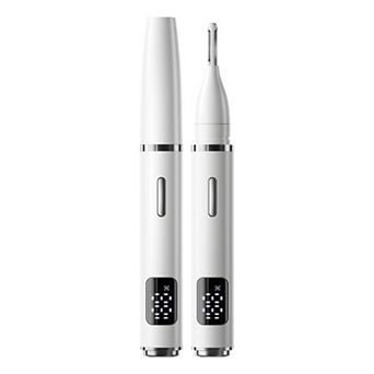 Electric Nose Hair Trimmer, USB-C Rechargeable Dual-Edge Blade Trimmer for Travel & Home Use