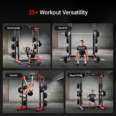 HARISON Multifunction Power Squat Rack for Full-Body Strength Training (HRK-G30815)