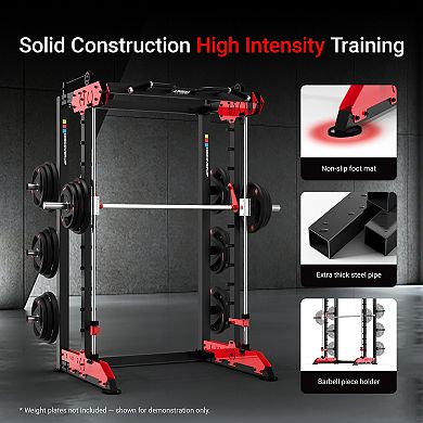 HARISON Multifunction Power Squat Rack for Full-Body Strength Training (HRK-G30815)