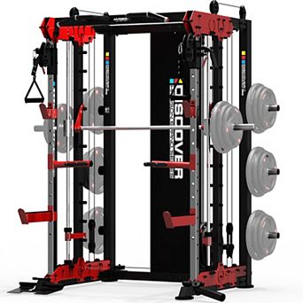 HARISON All-in-One Power Rack with Chin-Up & Rowing Fitness System (HRK-G30816)