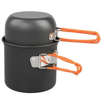 Aluminum Portable Camping Cookware Set,for Backpacking Hiking Picnic 1-2 People Outdoor Travel Use