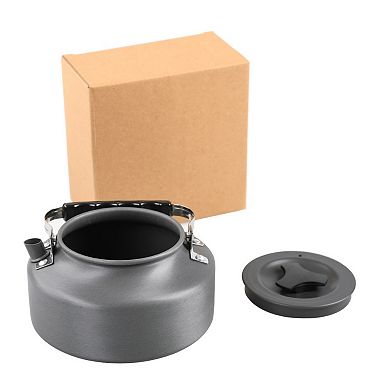 1.1L Portable Camping Kettle, Smooth Pour Spout, for Outdoor Hiking Picnic Coffee & Tea Boiling Use