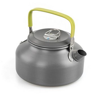 0.8L Lightweight Portable Aluminum Kettle for Camping Picnic Outdoor Hiking Coffee & Tea Brewing