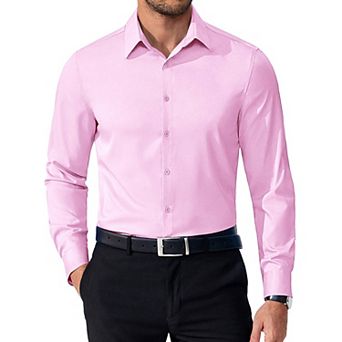 COOFANDY Mens Dress Shirts Long Sleeve Button Down Shirts Regular Fit Business Casual Shirts