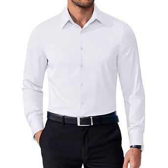 COOFANDY Mens Dress Shirts Long Sleeve Button Down Shirts Regular Fit Business Casual Shirts