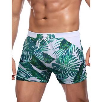 COOFANDY Swim Trunks for Men Swim Brief Square Leg Swimsuit Swimming Short Bathing Suit