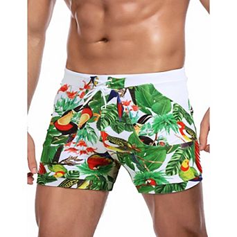 COOFANDY Swim Trunks for Men Swim Brief Square Leg Swimsuit Swimming Short Bathing Suit