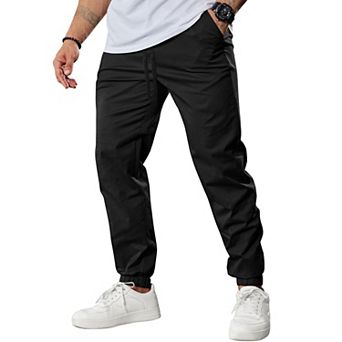 COOFANDY Mens Hiking Outdoor Track Sweatpants Cotton Casual Cargo Joggers Pants with Pockets