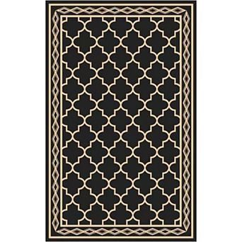 Reversible Outdoor Rug, Waterproof Plastic Straw Patio Mat, UV Resistant Easy-Clean Outdoor Area Rug