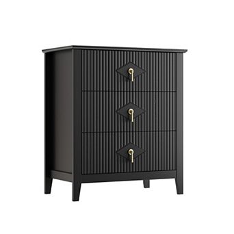 Nightstand Dresser for Bedroom,Chest of Drawers, Storage End Table Living Room, Hallway, Entryway