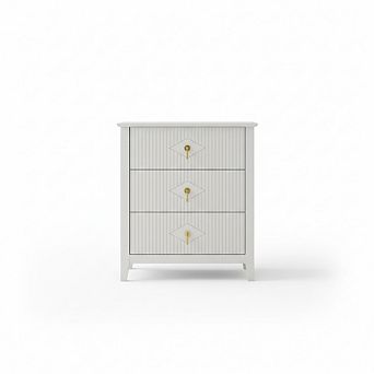 Nightstand Dresser for Bedroom,Chest of Drawers, Storage End Table Living Room, Hallway, Entryway