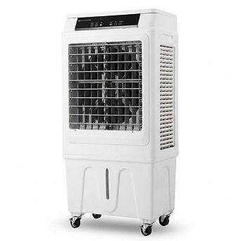 Evaporative Air Cooler, 3000CFM Swamp Cooler with Remote,4 Ice Packs,10.3 Gallon Portable Cooler
