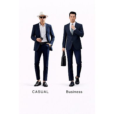 Mens Classic Two Button Blazer