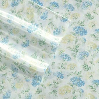Laura Ashley Cotton Sheet Set with Pillowcases