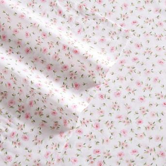 Laura Ashley Cotton Sheet Set with Pillowcases