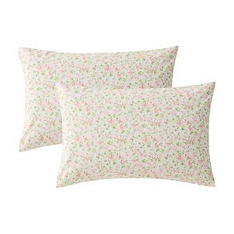 Laura Ashley Cotton Sheet Set with Pillowcases