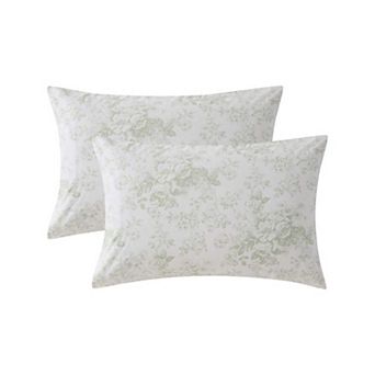 Laura Ashley Cotton Sheet Set with Pillowcases