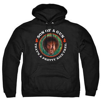 Big & Tall Bob Ross Son Of A Gun Graphic Pullover Hoodie