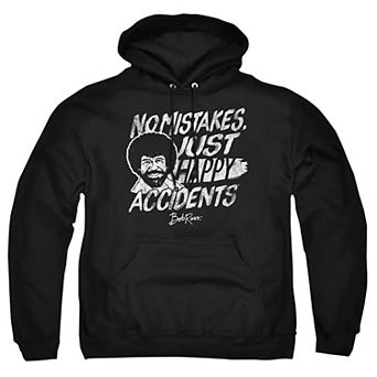 Big & Tall Bob Ross Happy Accidents Graphic Pullover Hoodie