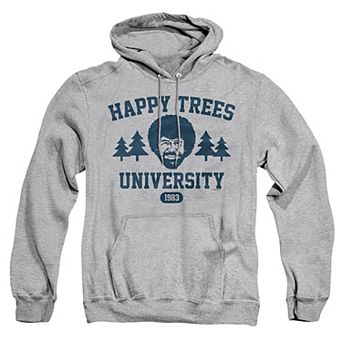 Big & Tall Bob Ross Happy Trees University Graphic Pullover Hoodie